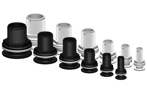Фитинг, проходящий через корпус - Threaded - Tru Design Plastics Ltd. 