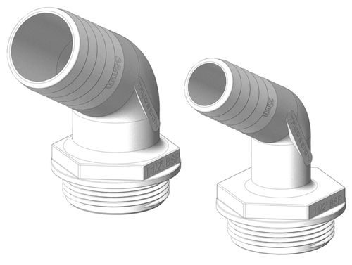 Водопроводный фитинг из пластика - 120° - Tru Design Plastics Ltd. 