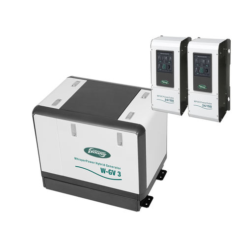 Дизельный электрогенератор - W-GV 3 MOBILE - WhisperPower - для катера / с генератором переменного тока