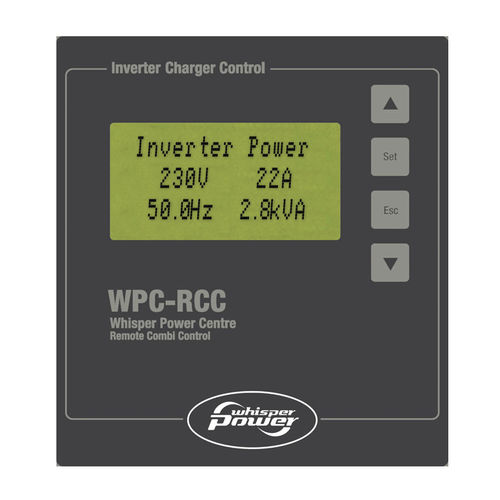 Панель управления для катера - WPC-RCC - WhisperPower - для регулятора солнечного заряда