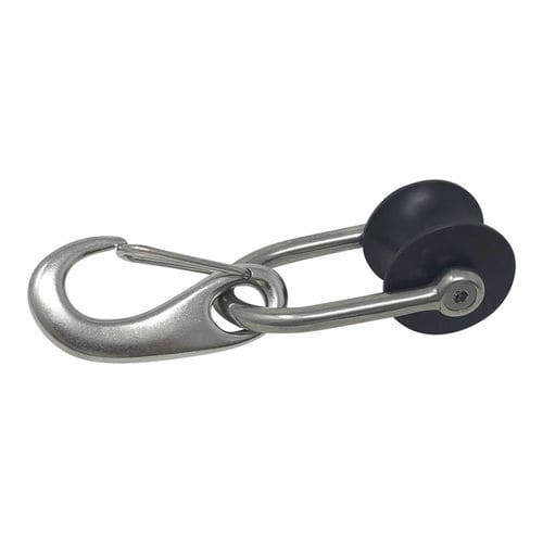 Одиночный такелажный блок - EZ  - Marine Accessories B.V. - трения / с карабином / для спортивного катера