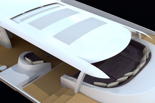 Тент от солнца для яхты - Retractable Roof - Sol-Mates