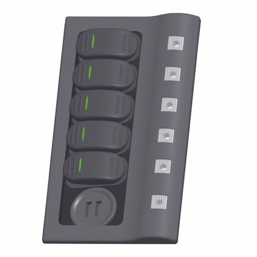 Электрическое табло для катера - 10325-U2C - AAA WORLD-WIDE ENTERPRISES LTD. - герметичное / с портом USB