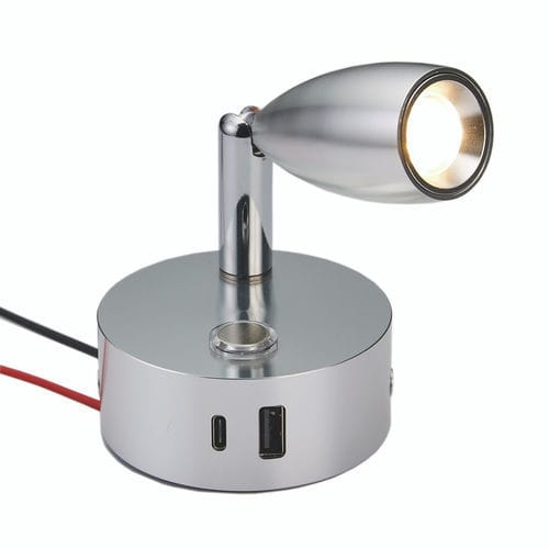 Лампа для чтения - AV233 - AAA WORLD-WIDE ENTERPRISES LTD. - для катера / LED / из алюминия