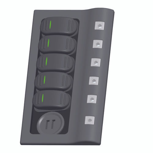 Электрическое табло для катера - 10325-UAC - AAA WORLD-WIDE ENTERPRISES LTD. - герметичное / с портом USB