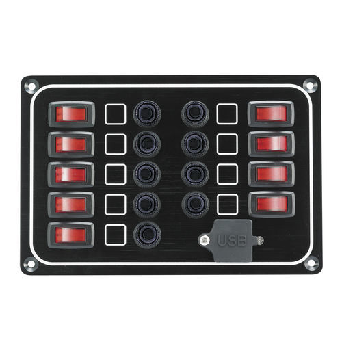 Электрическое табло для катера - 10266-BK - AAA WORLD-WIDE ENTERPRISES LTD. - тока / герметичное / с портом USB