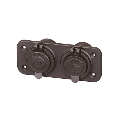 Гнездо прикуривателя и порт USB для катеров - 01434 - AAA WORLD-WIDE ENTERPRISES LTD.