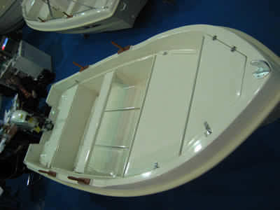 Ботик c подвесным мотором - KAREL 400V & 430V - Karel Boats - открытый / с центральной консолью / для спортивной рыбалки