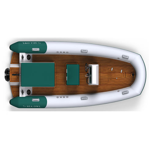Профессиональный катер рабочее судно - T/T Sea Owl - Xtenders - с внутренним мотором / дизельный / из карбона