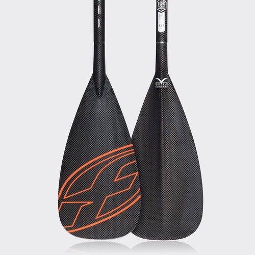 Весло для доски stand-up paddle - PEAK 100% CARBON  - F-one SUP - для досуга / асимметричное / одиночное