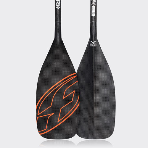 Весло для доски stand-up paddle - BATTLE 100% CARBON  - F-one SUP - гоночное / асимметричное / одиночное