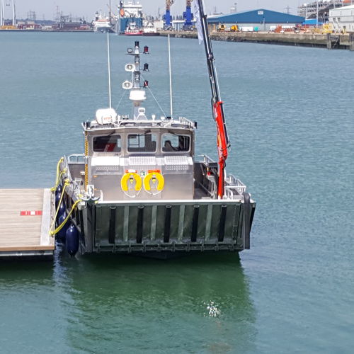Профессиональный катер десантный катер - ST 12 XL - MS Boat - c подвесным мотором / из алюминия