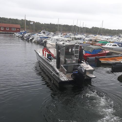 Профессиональный катер десантный катер - S690WT - MS Boat - c подвесным мотором / из алюминия