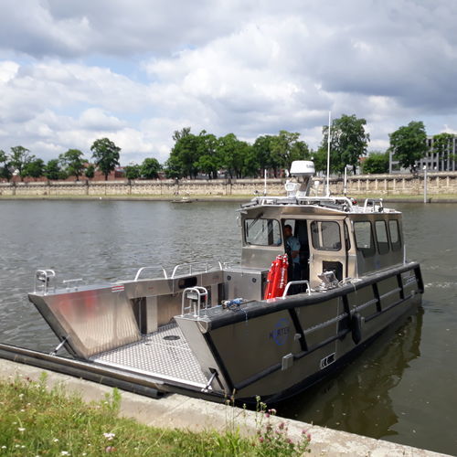 Профессиональный катер катер для дайвинга - CAT 950 WT - MS Boat - служебный катер / катамаран / c подвесным мотором