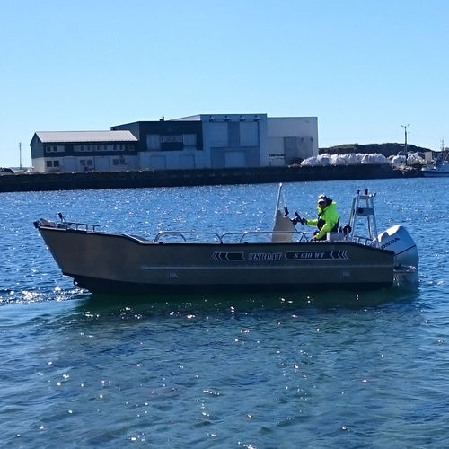 Профессиональный катер коммерческое судно - S 610 WT - MS Boat - c подвесным мотором / из алюминия