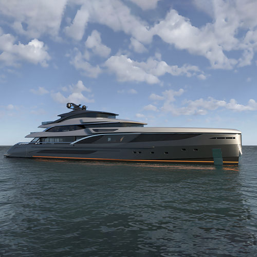 Круизная мега-яхта - 64 - WIDER Yachts - с приподнятой рулевой рубкой / 7 кают / из алюминия