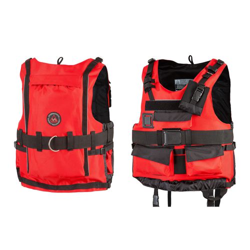 Спасательный жилет для профессионального использования - PROTECTIVE TRAPER RESCUE - Aquarius - для мужчин / из губки / красный