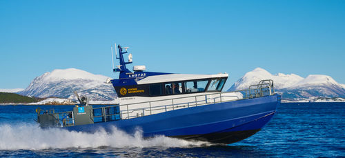 Профессиональный катер катер береговой охраны - FF40 MK2 PATROL - HUKKELBERG BOATS - спасательное судно / рабочее судно / пассажирское судно