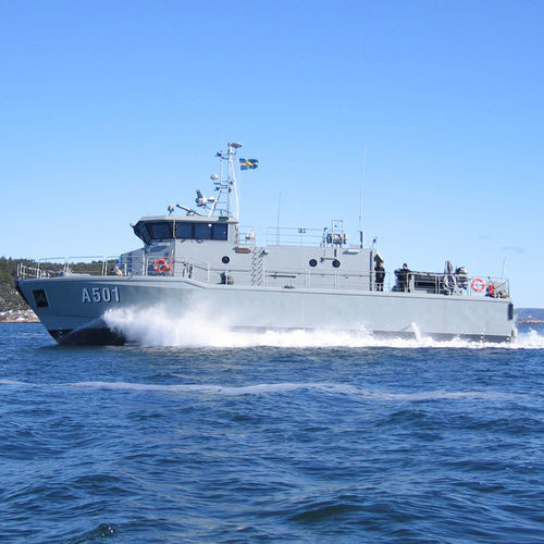 Учебное специальное судно - 26 M NAVAL - Swede Ship Marine AB - из алюминия