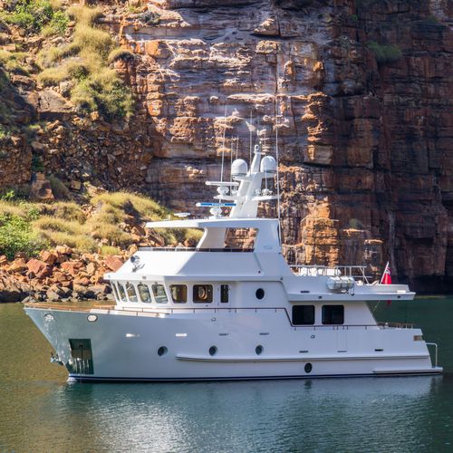 Круизная моторная яхта - B 65 - Bering Yachts - экспедиция / с флайбриджем / 3 каюты