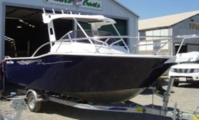 Прогулочный катер c подвесным мотором - 650 WALKAROUND - Marco Boats - рыболовно-прогулочный / из алюминия