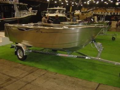 Профессиональный катер коммерческое судно - 400 Tiller Dory - Marco Boats - c подвесным мотором / из алюминия