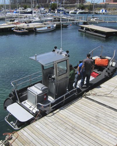 Профессиональный катер служебный катер оффшор - Rhino 800 ID - Rhino Marine Products (Pty) Ltd - водомет для установки на борту