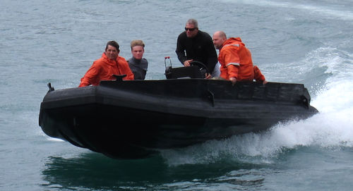 Профессиональный катер рабочее судно - Rhino 600 HD - Rhino Marine Products (Pty) Ltd - c подвесным мотором
