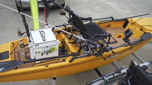 Накладка для каноэ и каяков - Hobie - Mirage Pro Angler 14 - 2013-2014 - SeaDek