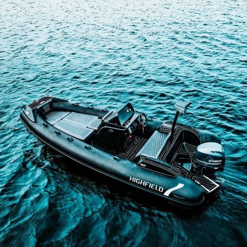 Надувная лодка c подвесным мотором - SP 520 - HIGHFIELD BOATS - полужесткая / открытая / с боковой консолью