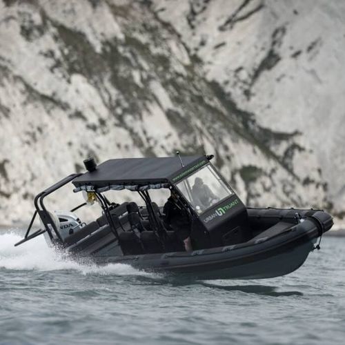 Профессиональный катер катер береговой охраны - PA 860 - HIGHFIELD BOATS - рабочее судно / c подвесным мотором / из алюминия