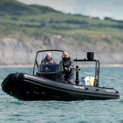 Профессиональный катер катер береговой охраны - PA 660 - HIGHFIELD BOATS - рабочее судно / c подвесным мотором / из алюминия