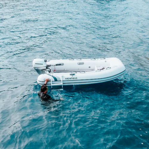 Надувная лодка c подвесным мотором - CL 290 - HIGHFIELD BOATS - полужесткая / открытая / традиционная