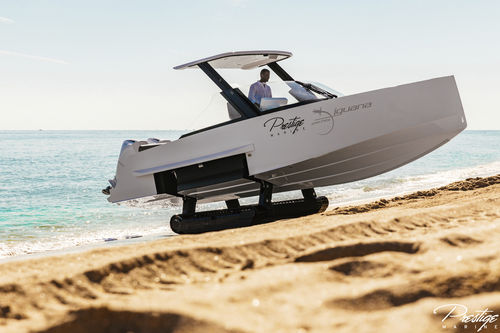 Прогулочный катер с каютой c подвесным мотором - Commuter - Iguana Yachts - двухмоторный / корпус глиссирующего типа / хардтоп