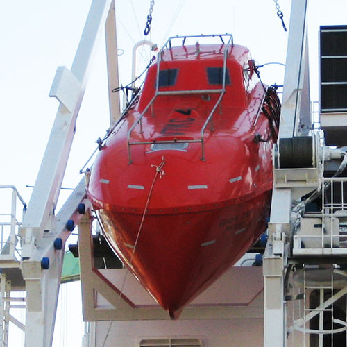 Свободнопадающая спасательная шлюпка - HDFN series - Hyundai Lifeboats Co., Ltd.  - для судна