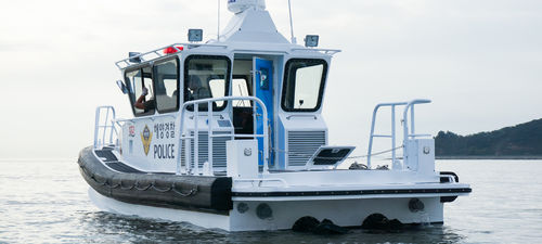 Профессиональный катер катер береговой охраны - Hyundai Lifeboats Co., Ltd.  - водомет для установки на борту / из алюминия