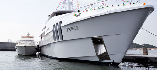 Специальное судно для ведения наблюдения - KYUNGGIBADA-HO / GYEOKBI-HO - Hyundai Lifeboats Co., Ltd.  - для охраны рыболовства
