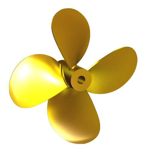 Гребной винт для катера - L7 - Italian Propellers S.r.l.  - с фиксированным шагом / вал винта / 4 лопасти