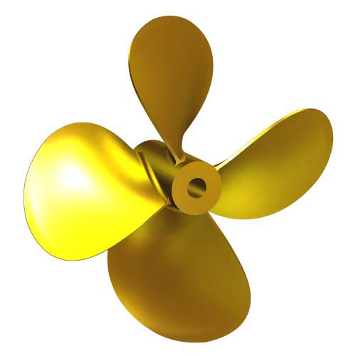 Гребной винт для катера - P9 - Italian Propellers S.r.l.  - с фиксированным шагом / вал винта / 4 лопасти