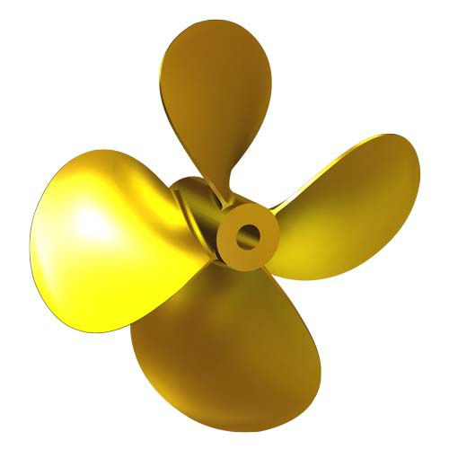 Гребной винт для катера - P10 - Italian Propellers S.r.l.  - с фиксированным шагом / вал винта / 4 лопасти