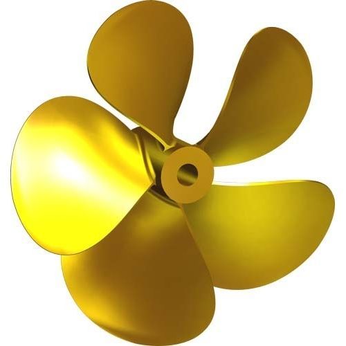 Гребной винт для катера - MV14 - Italian Propellers S.r.l.  - с фиксированным шагом / вал винта / 5 лопастей