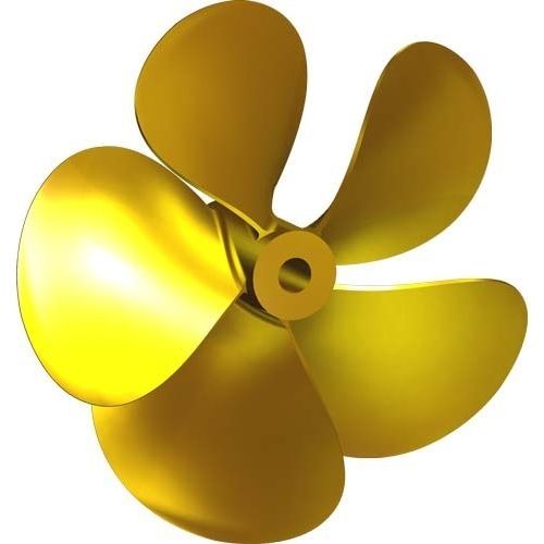 Гребной винт для катера - MV15 - Italian Propellers S.r.l.  - с фиксированным шагом / вал винта / 5 лопастей