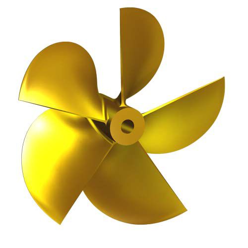 Гребной винт для катера - SMX11 - Italian Propellers S.r.l.  - с фиксированным шагом / вал винта / 5 лопастей