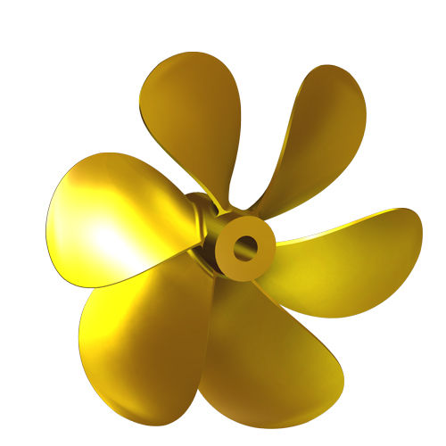 Гребной винт для катера - FV12 - Italian Propellers S.r.l.  - с фиксированным шагом / валопровод / привод с подсосом воздуха