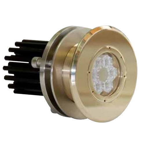 Подводное освещение для катера - PLAQUE MF680 - Metalstyle Srl - LED / фитинг, проходящий через корпус / из бронзы
