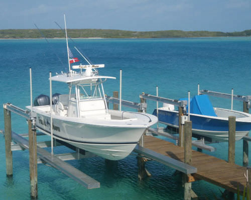Лифт для катеров - 4 Post - Neptune Boat Lifts, Inc.  - из алюминия
