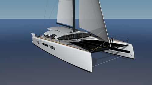 Парусная яхта катамаран - ORC 52.2 - MARSAUDON COMPOSITES - PATTON  - круизная / 4 каюты / с открытым кокпитом