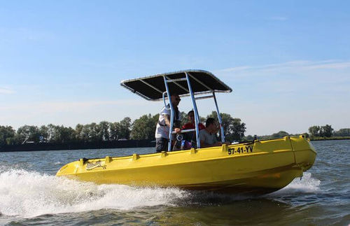 Профессиональный катер спасательное судно - 500 R - WHALY BOATS  - рабочее судно / c подвесным мотором / из полиэтилена