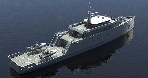 Специальное судно для ведения наблюдения - 200 NT - ARES Shipyard - учебное / из стали