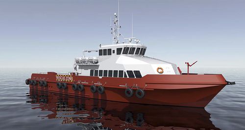 Поисково-спасательное судно из алюминия - 34 CB - ARES Shipyard